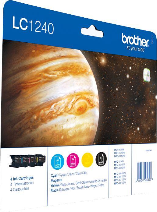 Produktbild Brother LC-1240VALBP Value Pack (M, BK, Y, C)