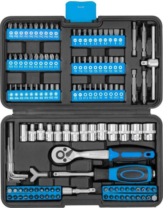Produktbild Güde Steckschlüssel und Bitsatz GSB 130 (1/4")