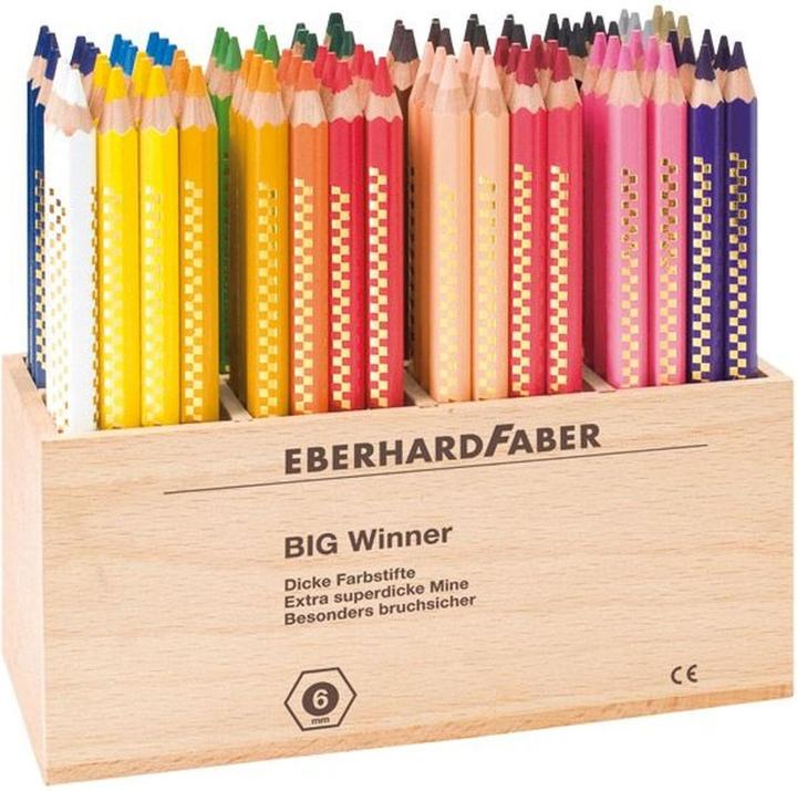 Actual product image EberhardFaber Crayons BIG WINNER (Multicoloured, 96 x)