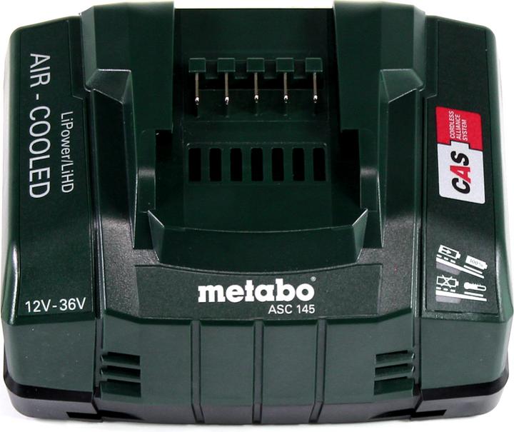 Produktbild Metabo AG 18 Akku Gebläse 18 V + 2x LiHD Akku 8,0Ah + Ladegerät (Akkubetrieb, Laubbläser)