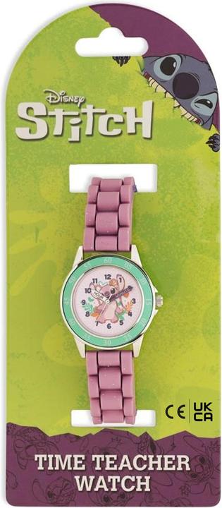 Immagine prodotto Disney Orologio per insegnanti Lilo e Stitch Pink Angel Time LAS9014