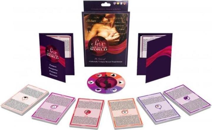 Actual product image Kheper Games Sex Around The World Game (Dice games, German, English, French)
