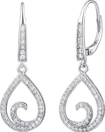 Silvego Silver earrings drops hook JJJE0011 (925 Sterling Silber)