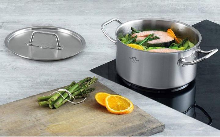 Actual product image Kuhn Rikon Montreux (24 cm, Pot, Stainless steel)