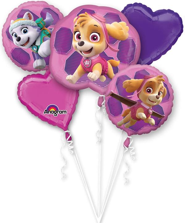Amscan Paw Patrol - Folienballon-Blumenstrauss (3 x)
