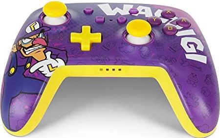 Image du produit PowerA Manette Switch sans fil améliorée - Waluigi (violet) (Switch)