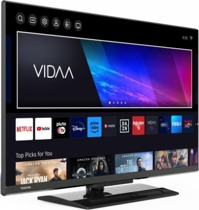 Produktbild Toshiba 32LV3E63DAZ (80 cm (32 Zoll), schwarz, FullHD, Triple Tuner, SmartTV, VIDAA) (32", LED, Full HD)