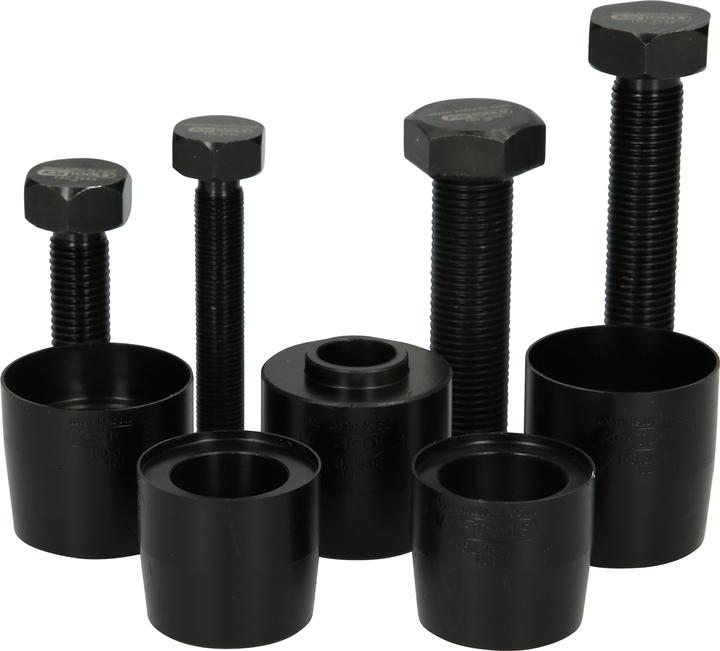 KS Tools Kit d'outils de montage de joints d'arbre et de bagues Simmerring en téflon, 9 pcs.