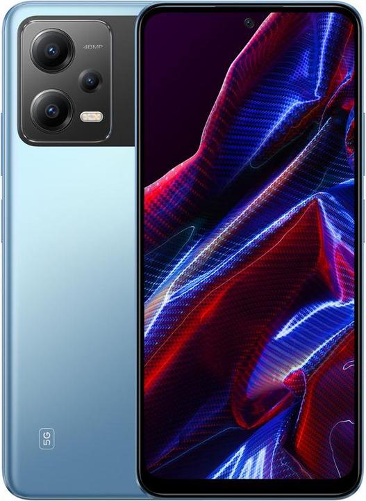 Xiaomi Poco X5 (128 GB, Blue, 6.67", Hybrid Dual SIM, 48 Mpx, 5G)