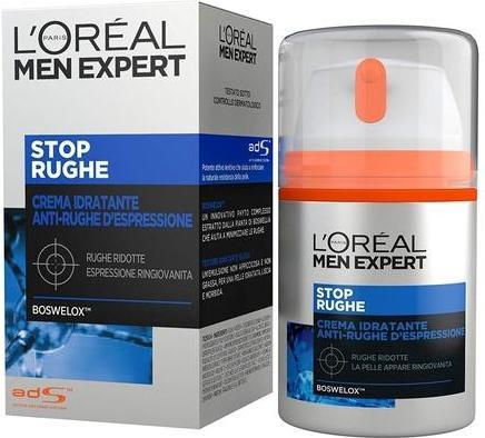 Actual product image L'Oréal Paris Men Expert Wrinkle De-Crease Anti-Expression Wrinkles Moisturizing Cream 50ml (50 ml, Day cream)
