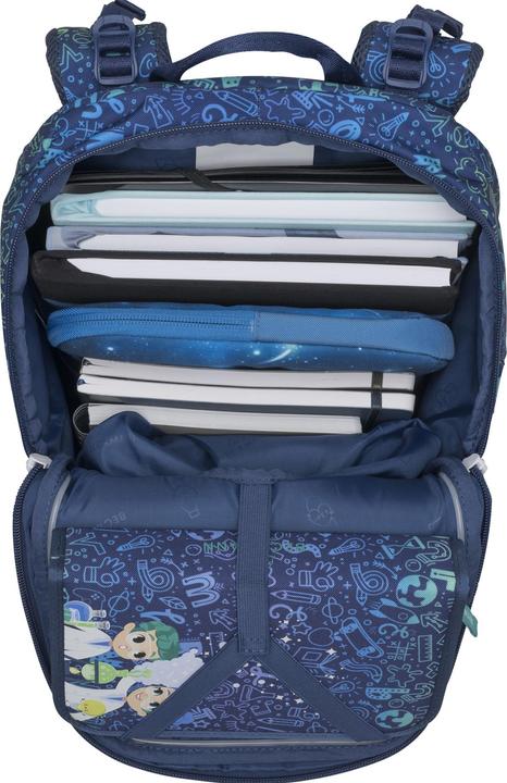 Immagine prodotto Beckmann Zaino scolastico Active Air FLX con tasca frontale double-face (25 l)