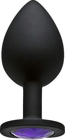 Actual product image Doc Johnson Spade Large -Jeweled Wearable Silicone Pl