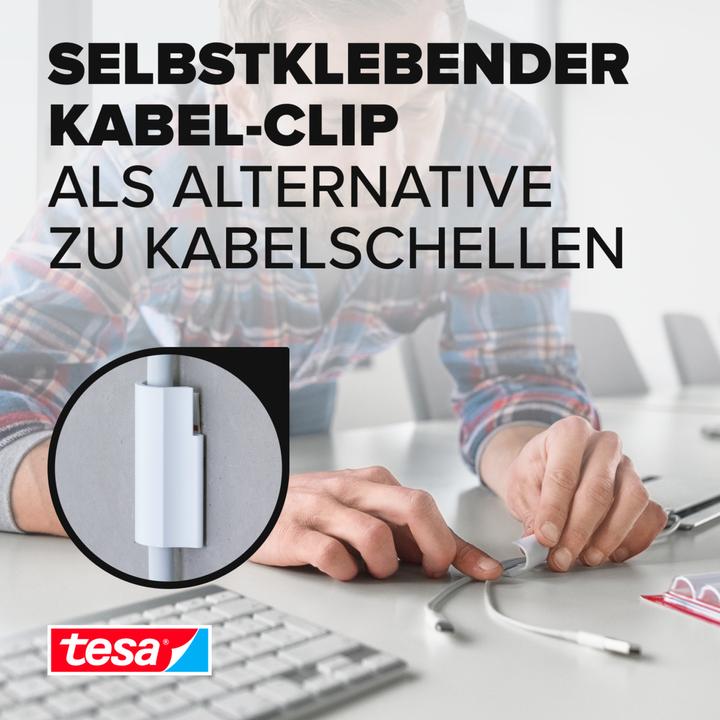 Produktbild tesa Powerstrips Kabelclip