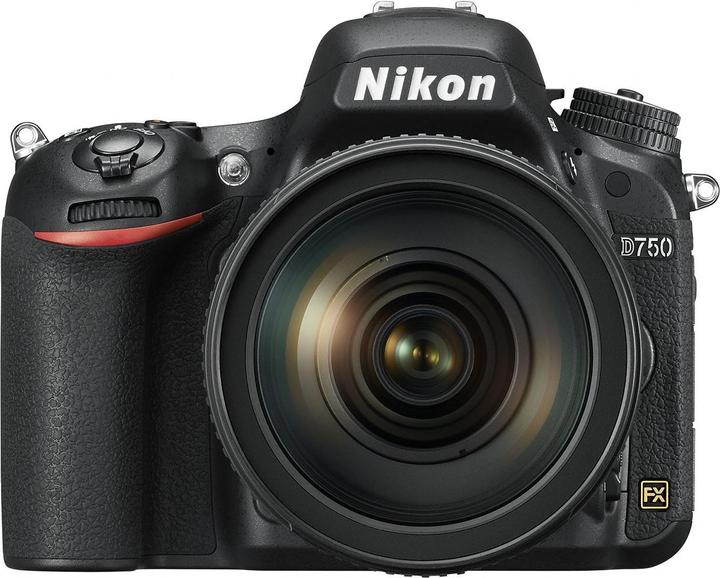 Nikon D750 (24 - 120 mm, 24.30 Mpx, Full frame)