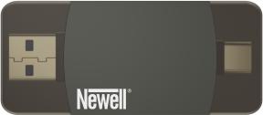 Produktbild Newell memory card reader Hub OTG 3in1 (USB, USB-C)