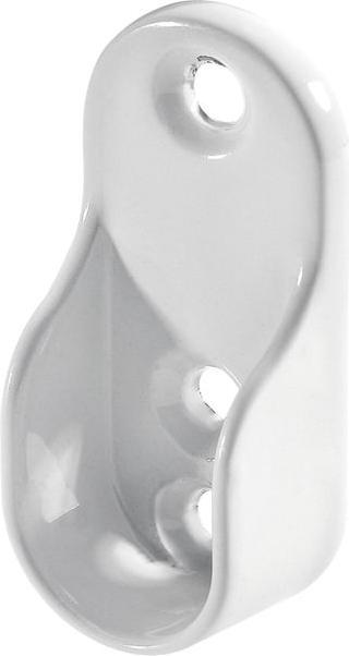 Produktbild Hettich Schrankrohr-Lager, für Rohrprofil oval 15 x 30 mm, weiss
