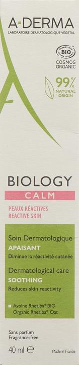 Immagine prodotto A-Derma BIOLOGIA Crema lenitiva Crema (40 ml, Crema 24h)