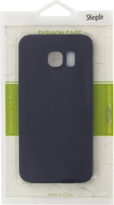 Productafbeelding Fashion Case Silicone Case Fashion voor Samsung S6 Edge Blauw (Samsung Galaxy S6 Edge)