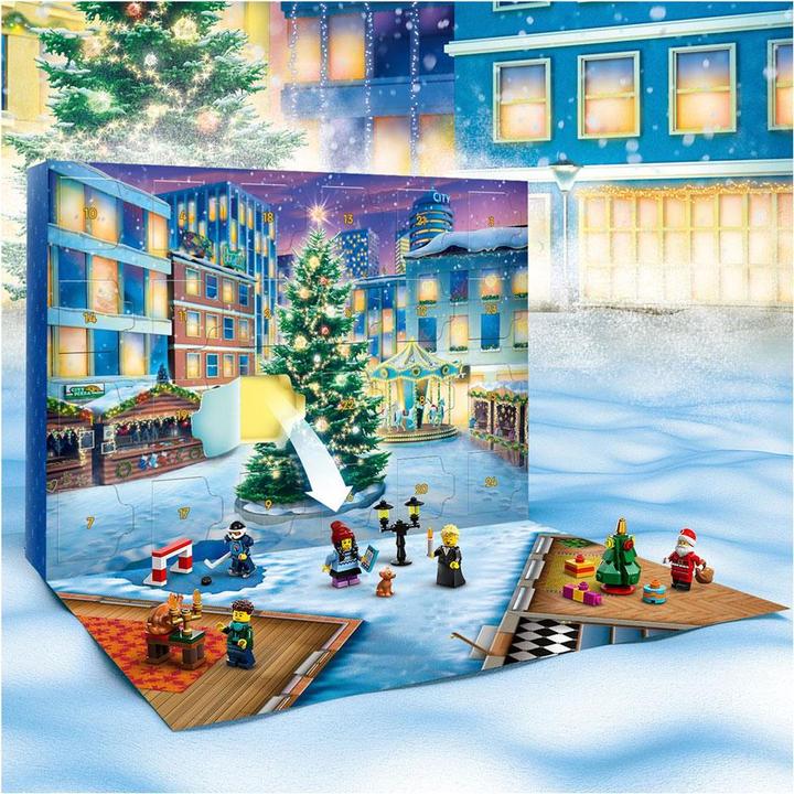 Productafbeelding LEGO Stads adventskalender 2023