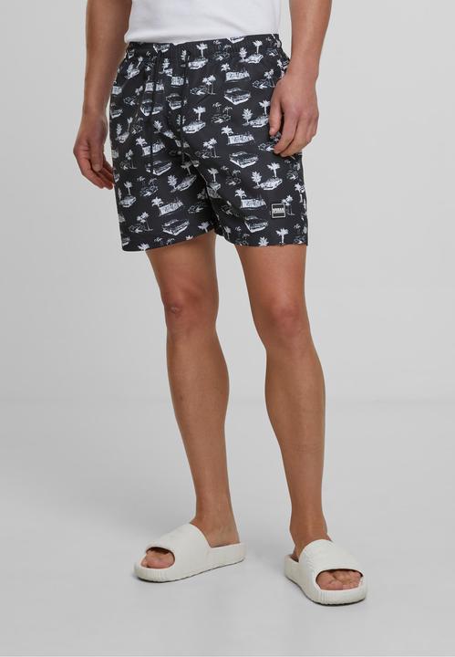 Produktbild Urban Classics Pattern Swim Shorts - 4984 (S)