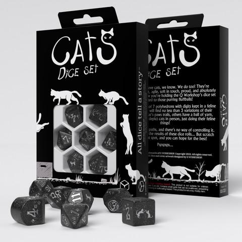 Image du produit Q Workshop CATS Modern Dice Set : Gaufre