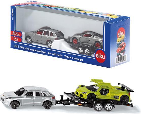 Actual product image Siku Car with transport trailer