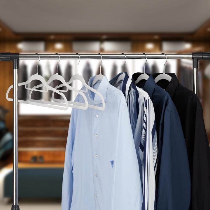 Actual product image Relaxdays Velvet Clothes Hanger Set (1 x)