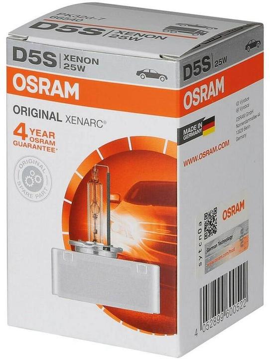 Produktbild Osram Glühlampen D5S XENARC 25W P32d-7 PKW (D5S)
