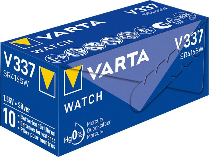 Image du produit Varta 1 Regarder V 337 (1 pcs, SR416, 8 mAh)