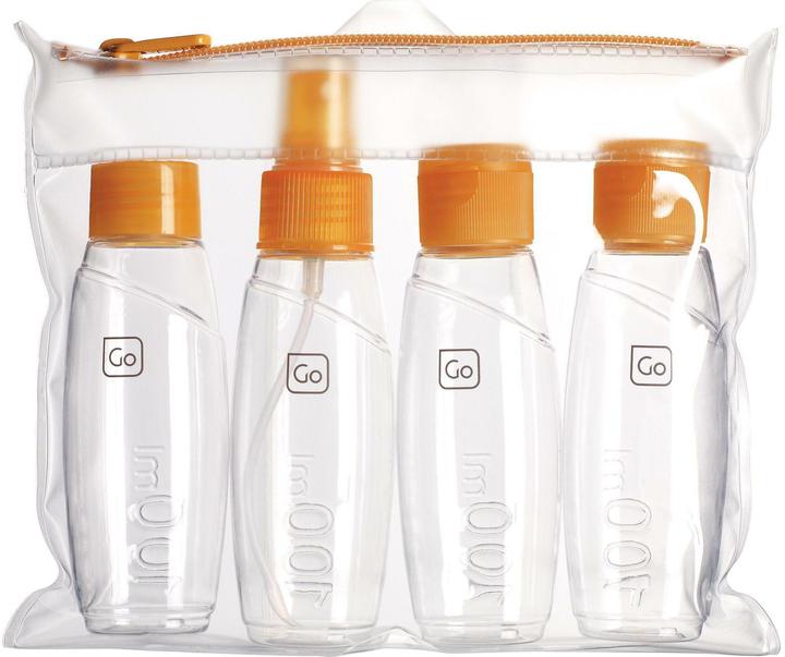 Actual product image Go Travel Hand Luggage Bottles (Liquid bags)