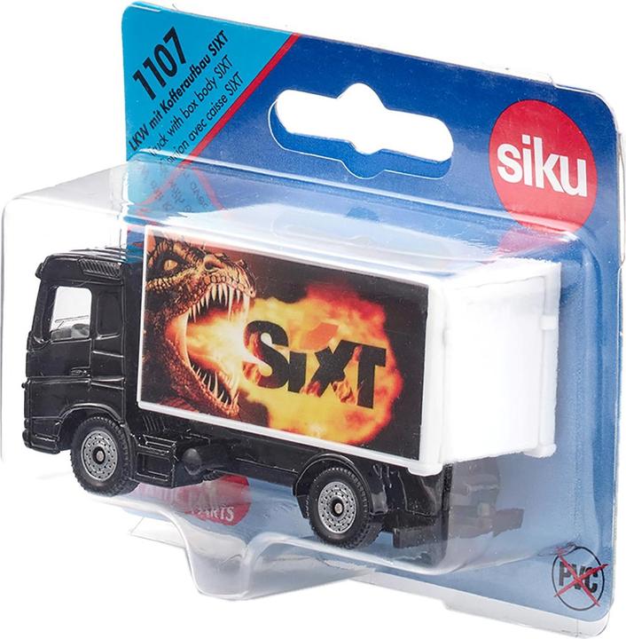 Produktbild Siku LKW mit Kofferaufbau Sixt