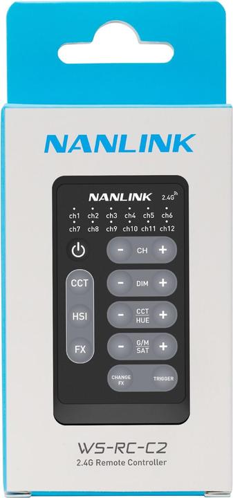 Actual product image Nanlite RGB remote control (Funk)