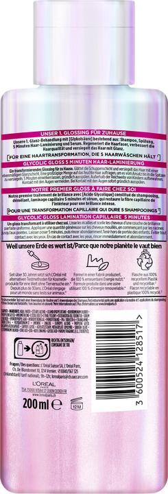 Image du produit L'Oréal Paris Elseve Glycol Brillance Traitement Fl 200 ml (200 ml)