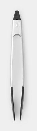 Image du produit Brabantia Pinces de cuisine Nouvelle ligne de profilés Acier inoxydable / Noir