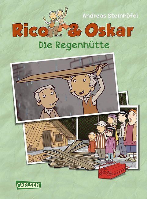 Image du produit Rico & Oskar (bande dessinée pour enfants) : La cabane de la pluie (Allemand, Andreas Steinhöfel)