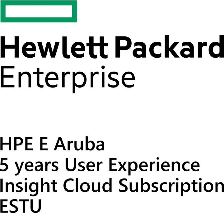 HPE E Aruba 5yr User Experience Insight Cloud Subscription E-STU