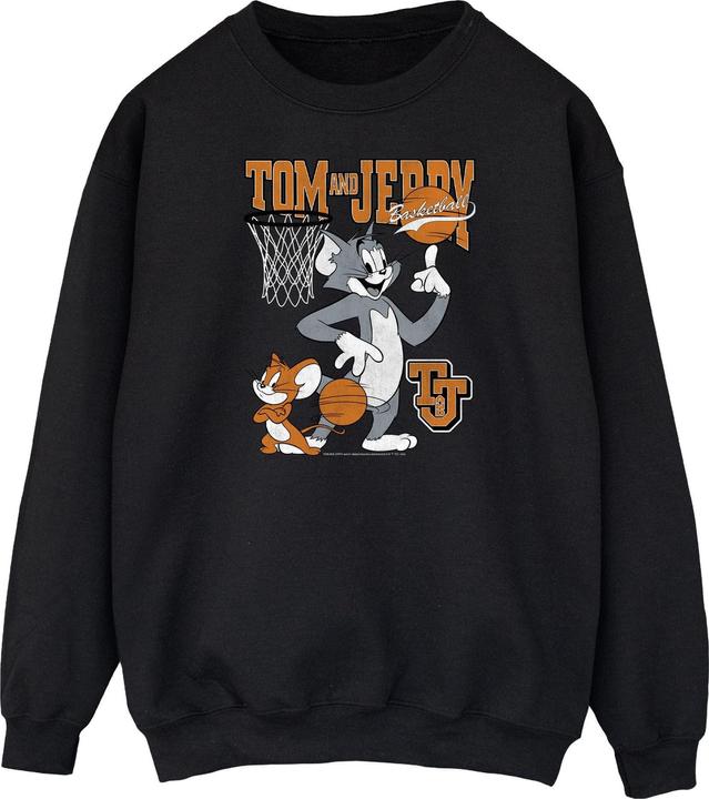 Tom & Jerry Spinning Basketball Sweatshirt