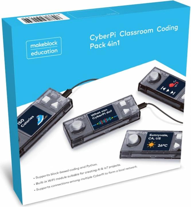 Image du produit Makeblock CyberPi Classroom Coding Pack (4 en 1) (Software)
