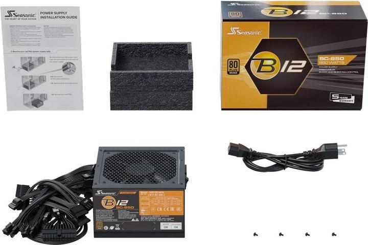 Actual product image Seasonic B12 (850 W)