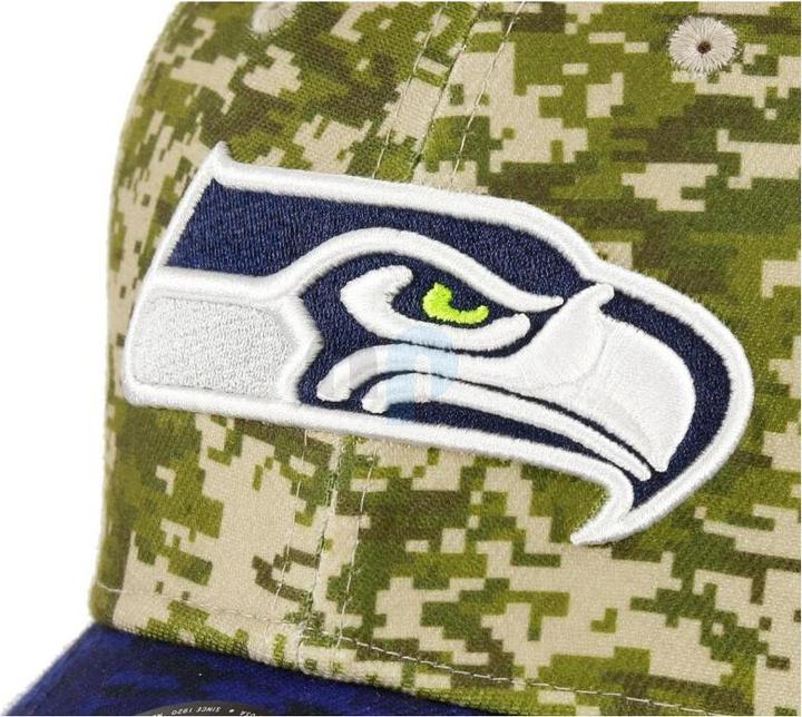 Image du produit New Era NFL - Seattle Seahawks - Digi Camo 39Thirty Cap Vert SM (54, 55, 56, 57)