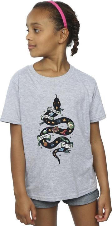 Produktbild Slytherin Sketch TShirt Mädchen (140, 146)