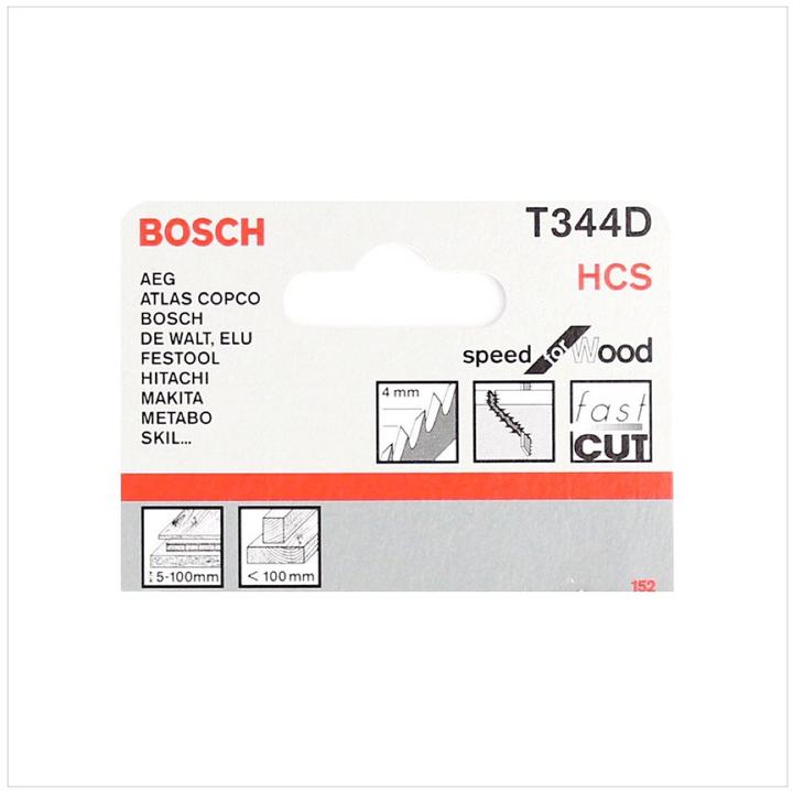 Productafbeelding Bosch Professional Zubehör T 344 D