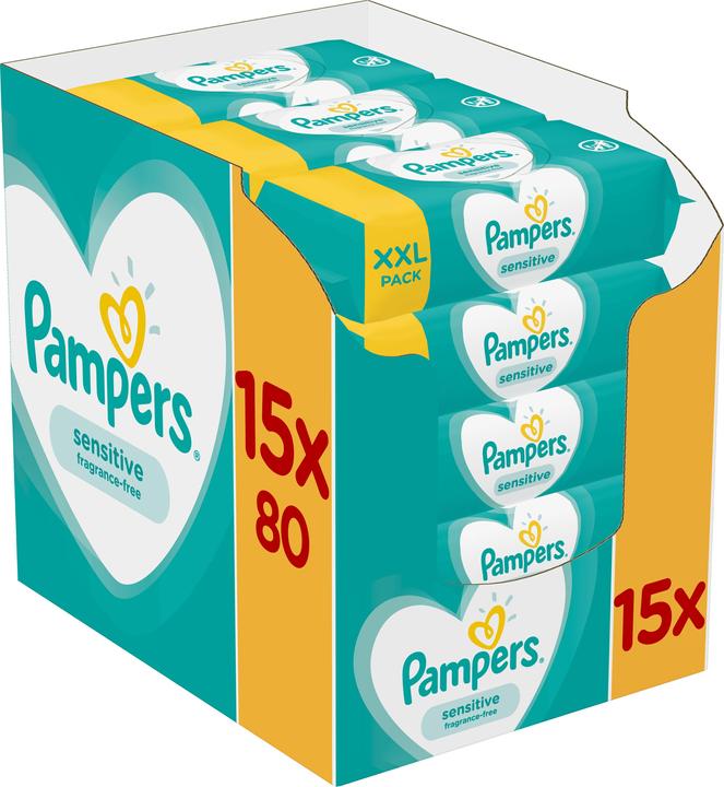 Pampers Sensitive (1200 Stück)