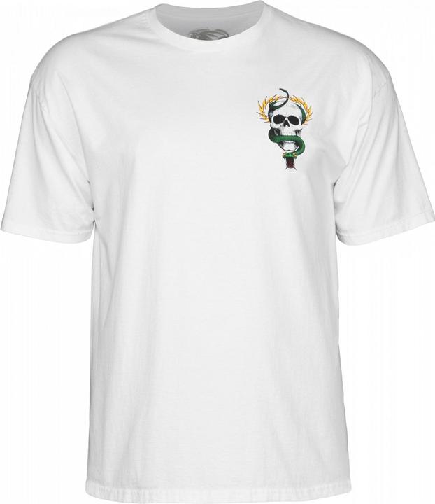 Immagine prodotto Maglietta Mike McGill Skull & Snake Bianco (M)