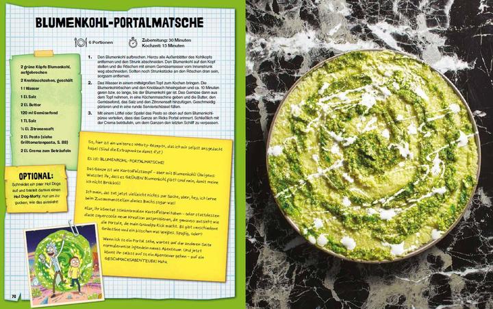Produktbild Panini Rick and Morty: Das offizielle Kochbuch (Deutsch, August Craig, James Asmus, 2022)