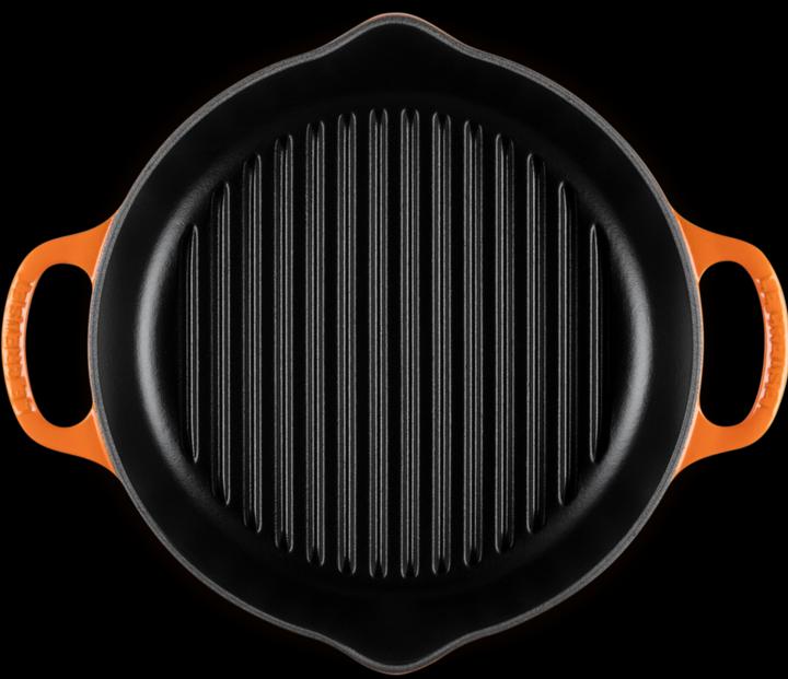 Image du produit Le Creuset Poêle à griller Signature Ø 26cm, ronde (25 cm, Poêle à grillades, Fonte, Émail)