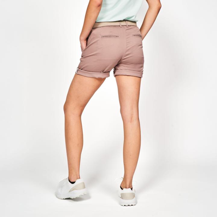 Image du produit Inesis Short chino golf en coton femme, MW500 marron (42)