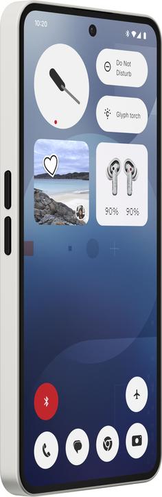 Productafbeelding Nothing Telefoon (3a) (128 GB, Wit, 6.77", Dubbele SIM, 50 Mpx, 5G)