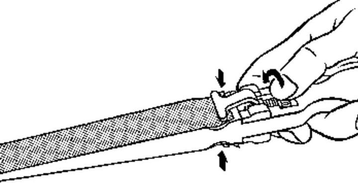 Produktbild RoNa Schnell-Spann-Schmirgelfeile 2 (270 mm)