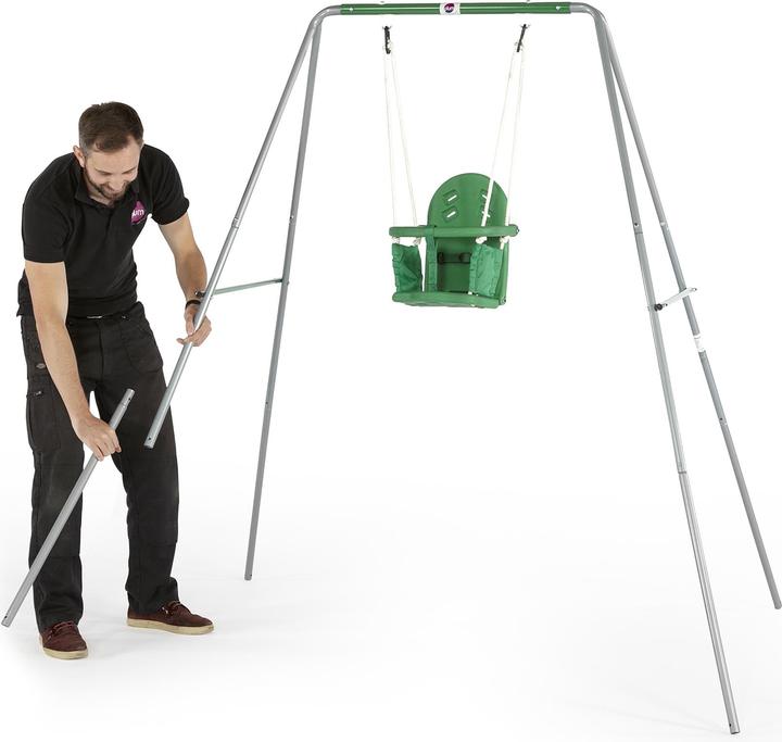 Actual product image Plum 2 in 1 Metal Swing Set